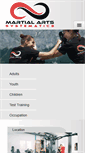 Mobile Screenshot of martial-arts.at